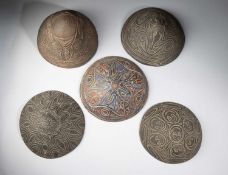 FIVE SAWOS BOWLS