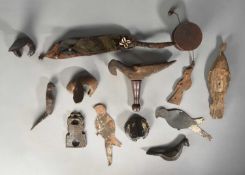 SEVEN NEPAL BIRD EFFIGY'S
