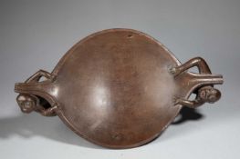 A DAYAK DOUBLE SPOUTED BOWL