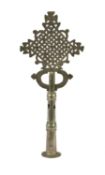 AN ETHIOPIAN PROCESSIONAL CROSS