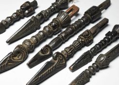 SEVEN NEPAL DRUM HANDLES