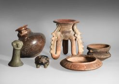 A COLLECTION OF PRE-COLOMBIAN POTTERY