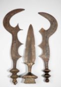 TWO NGOMBE KNIVES