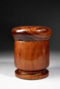 A HAWAIIAN ISLANDS HALE NAUA SOCIETY CONTAINER AND COVER