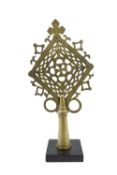 AN ETHIOPIAN PROCESSIONAL CROSS