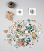 A COLLECTION OF EGYPTIAN AMULETS
