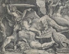 Giovanni Battista Ghisi, il Mantovano (1503-1575) after Giulio Romano (1499-1546)