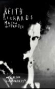 A Keith Richards album poster