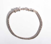 Michael Allen Bolton (1938-2005) A silver necklace