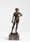 Bruno Zach (1891-1935), An Art Deco Austrian bronze