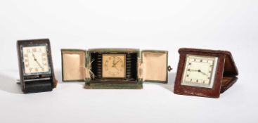 Jaeger-LeCoultre, An Art Deco 8-day travel clock