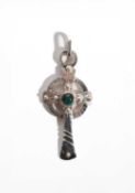 Michael Allen Bolton (1938-2005) A silver cross pendant