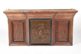 Aesthetic Movement, An oak cabinet