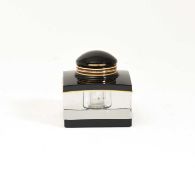 Montblanc Meisterstuck, A lead crystal and black resin inkwell