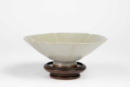 Charles Vyse (1882-1971) A stoneware footed bowl