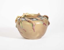 Ernst Wahliss (1836-1900) An Art Nouveau vase
