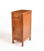 Heals, An oak bedside cabinet