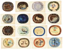 Pablo Picasso (1881-1973) A set of sixteen quadrichrome prints,1948