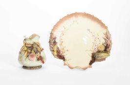 Royal Doulton, A rare Seashell vase