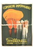 Leopoldo Metlicovitz (1868-1944) An original 1933 Italian advertising poster