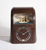 J S Thatcher for Vitascope Industries, An Art Deco automaton ship clock