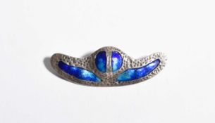 Charles Payton, BirminghamAn Arts and Crafts enamel and silver brooch
