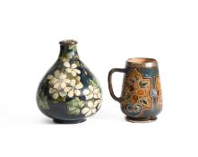 Helen Arding for Doulton Lambeth, A Faience stoneware vase