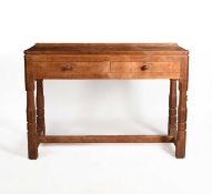 Robert Thompson of Kilburn (1876-1955) A Mouseman hall table