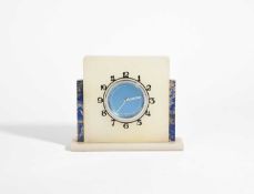 LeCoultre Co, An Art Deco desk clock