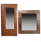 Arts & Crafts, A leather mirror