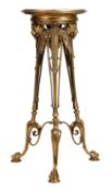 A FRENCH GILT BRONZE STAND