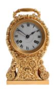 A FRENCH ORMOLU PENDULE PORTATIVE BY PAUL GARNIER