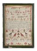 A REGENCY NEEDLEWORK SAMPLER