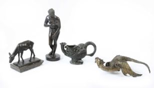 A FRENCH JAPONAIS ORMOLU DRAGON FURNITURE MOUNT