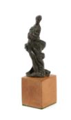 AN ITALIAN BRONZE ALLEGORICAL FIGURE OF ABUNDANCE