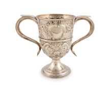 A George III silver two-handled cup,