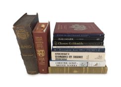 A collection of silver reference books on Assay Offices,