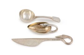 By Brett Payne, a modern silver paperknife,