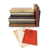 A collection of silver reference books on church silver,
