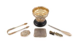 A William IV silver bowl,