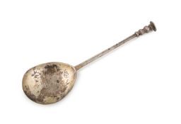 A Charles I West Country silver Seal-top spoon,