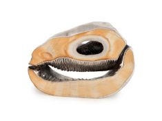By Ross Morgan, a modern Fine silver paperweight,