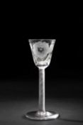 A WINE GLASS OF JACOBITE SIGNIFICANCE
