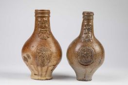 A GERMAN STONEWARE BELLARMINE OR BARTMANNSKRUG