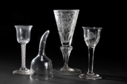 A GROUP OF GLASSWARE