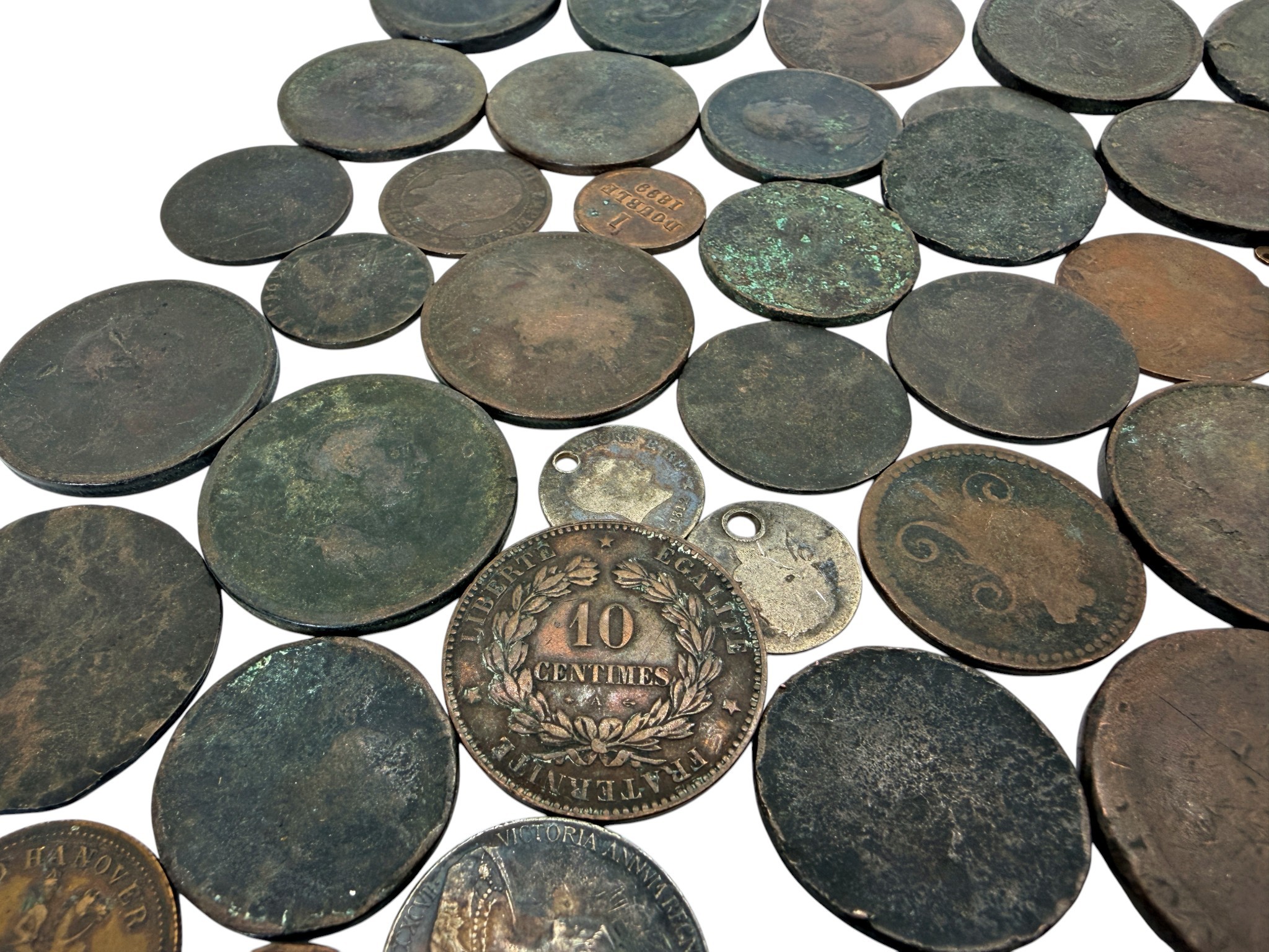 Incomplete Money A collection of 18th century and later UK coinage to include an ...