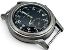 Longines. A gentleman’s vintage W.W.W. ‘Dirty Dozen’ British military issue wristwatch, the signed