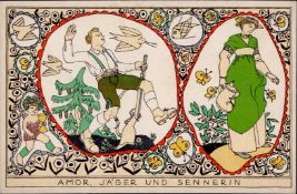 Wiener Werkstätte 916 Löffler, Berthold Salzburg Volkskeller I