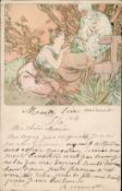 Mucha, Alfons Four ages of man Old age I-II