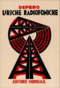 Futurismus DEPERO, Fortunato L Riche Radiofoniche Editore Morreale I-II